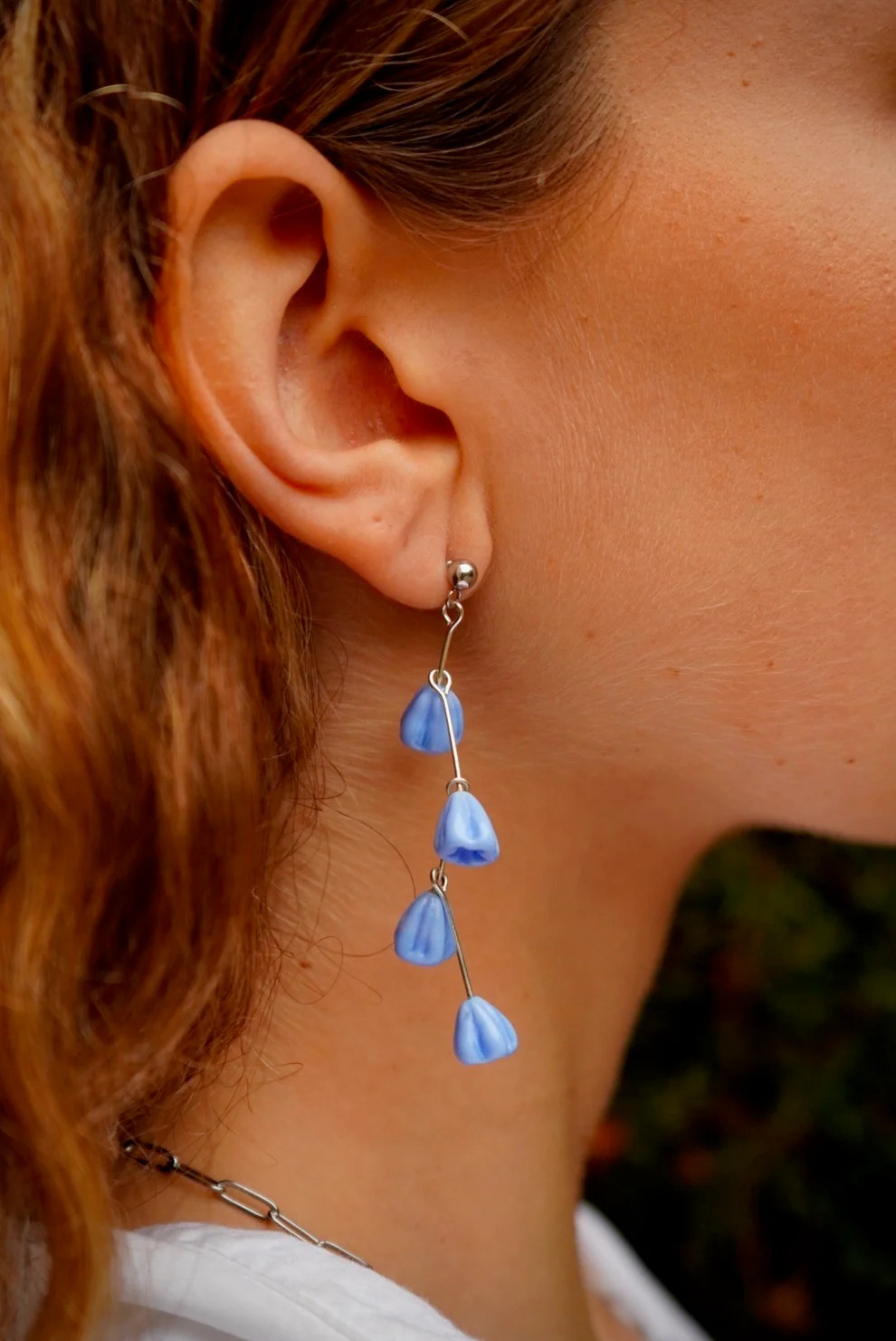 Pendientes Campanella Lavanda