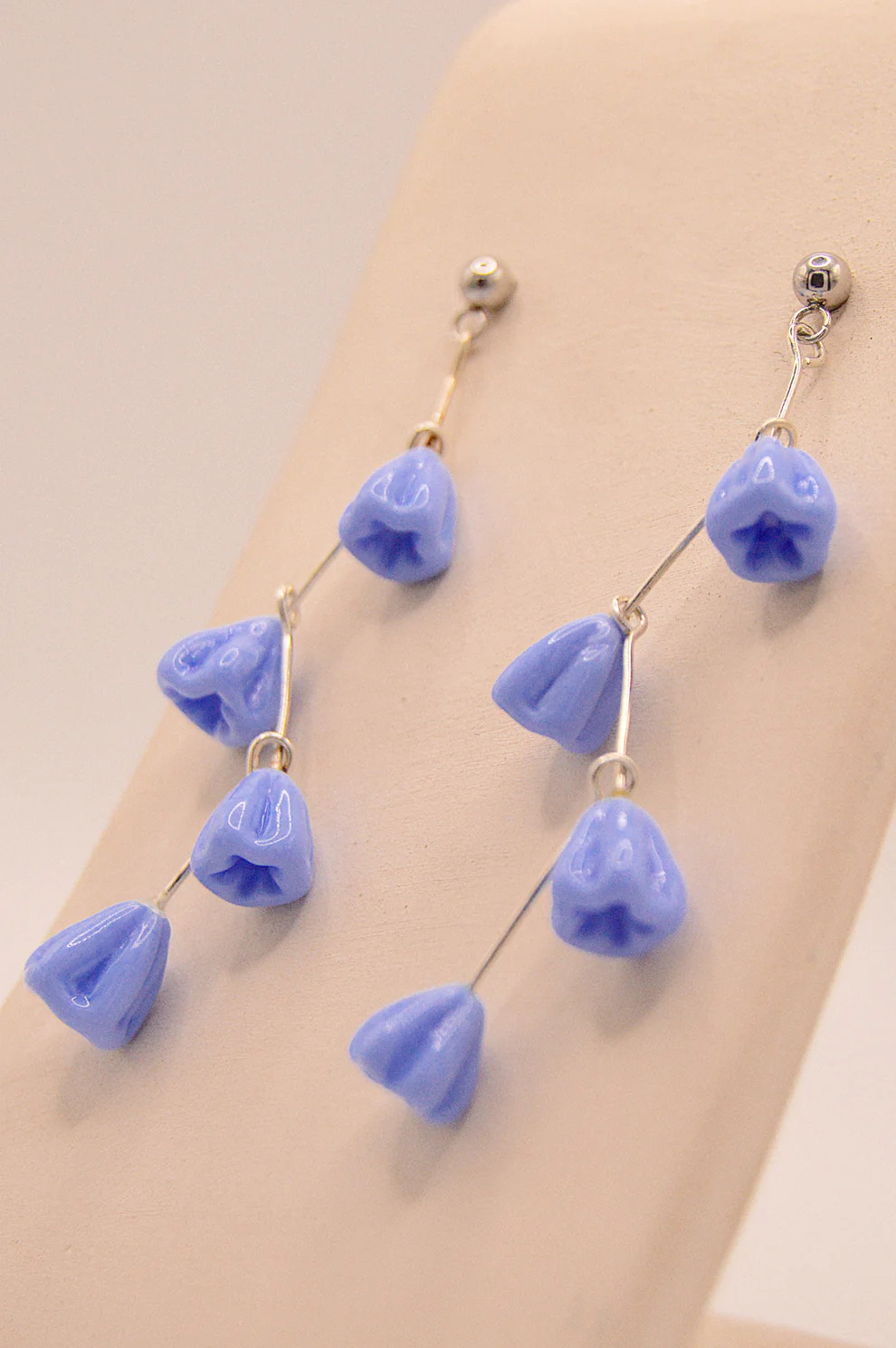 Pendientes Campanella Lavanda