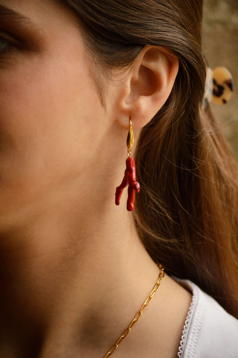 Pendientes Corallo