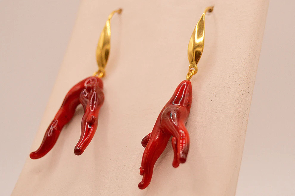 Pendientes Corallo