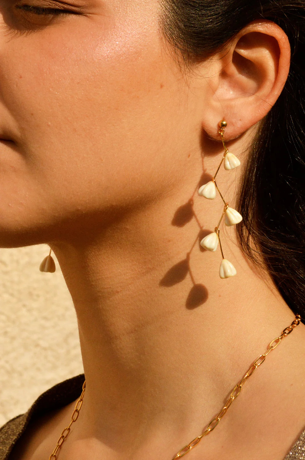 Pendientes Campanella Bianca