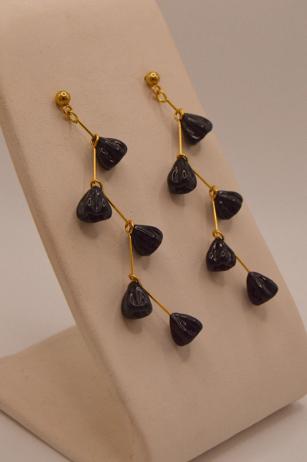 Pendientes Campanella Nera