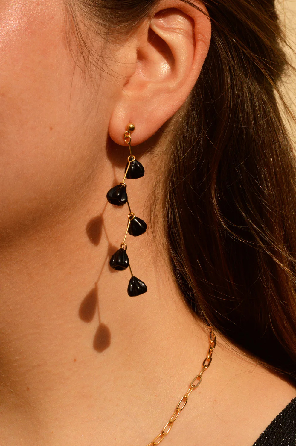 Pendientes Campanella Nera