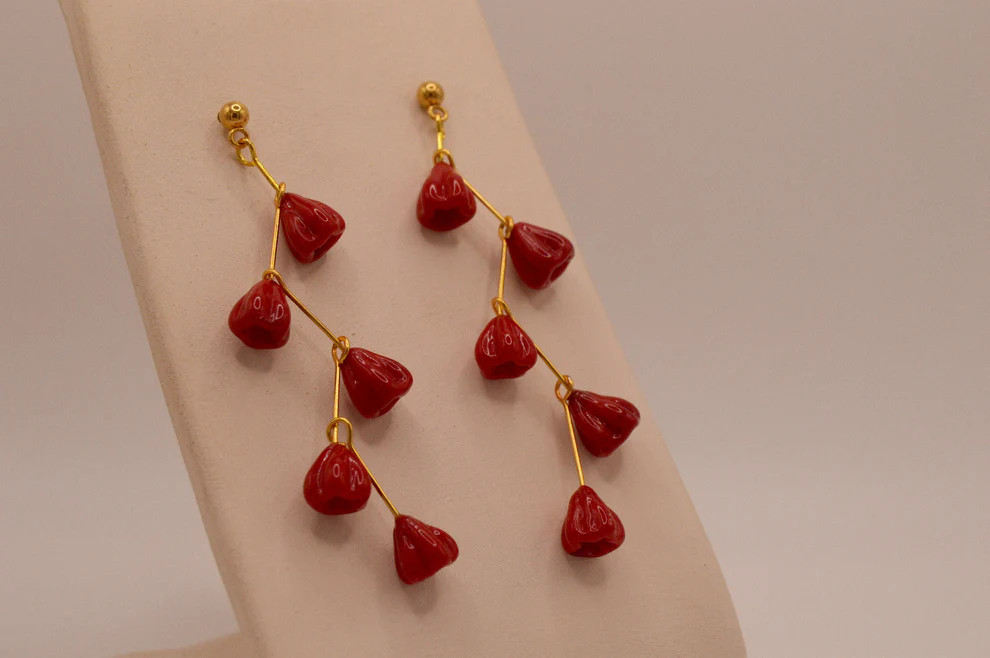 Pendientes Campanella Borgogna