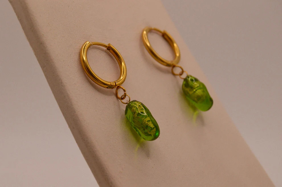 Pendientes Aurora Peridot Fosco