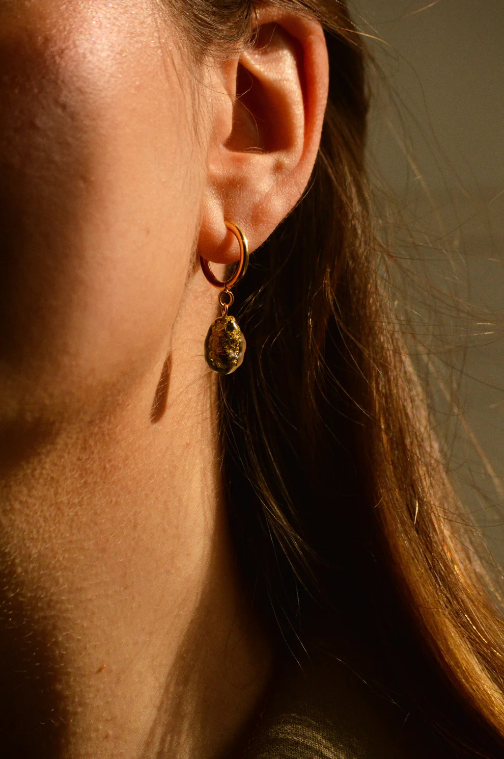 Pendientes Aurora Acciaio Fosco