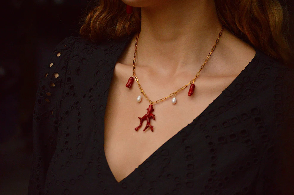 Collar Corallo