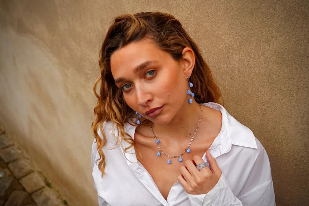 Collar Campanella Lavanda