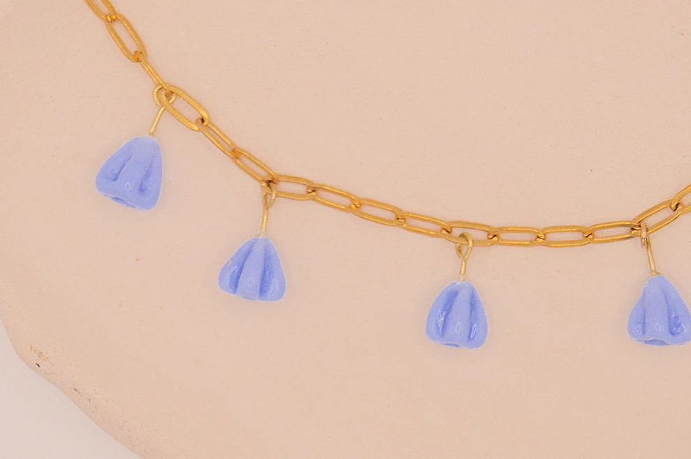 Collar Campanella Lavanda