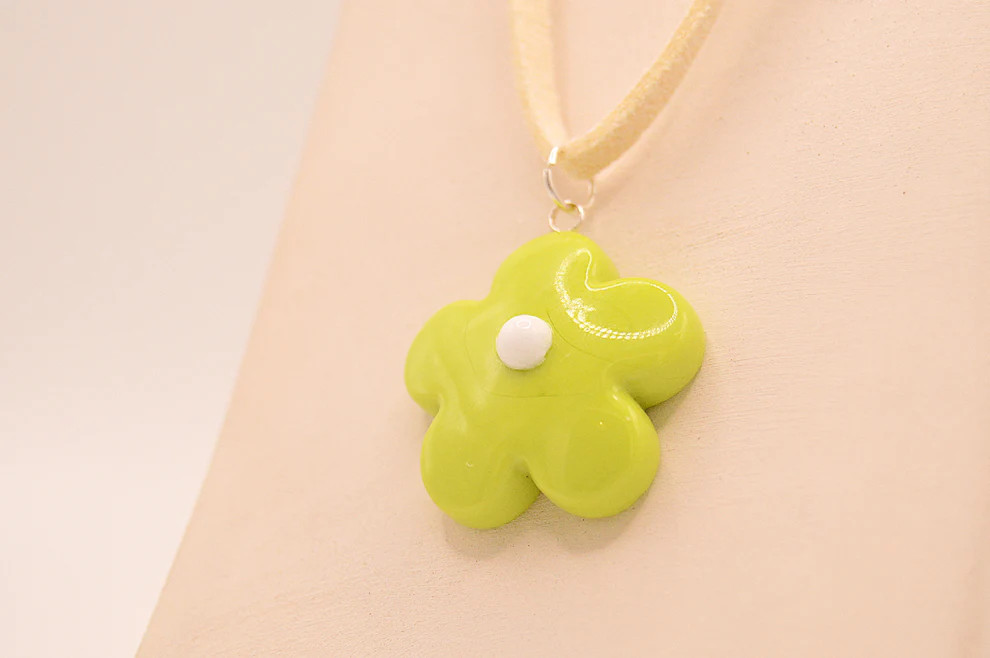 Collar Fiore Lime