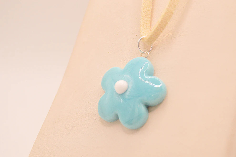 Collar Fiore Celeste