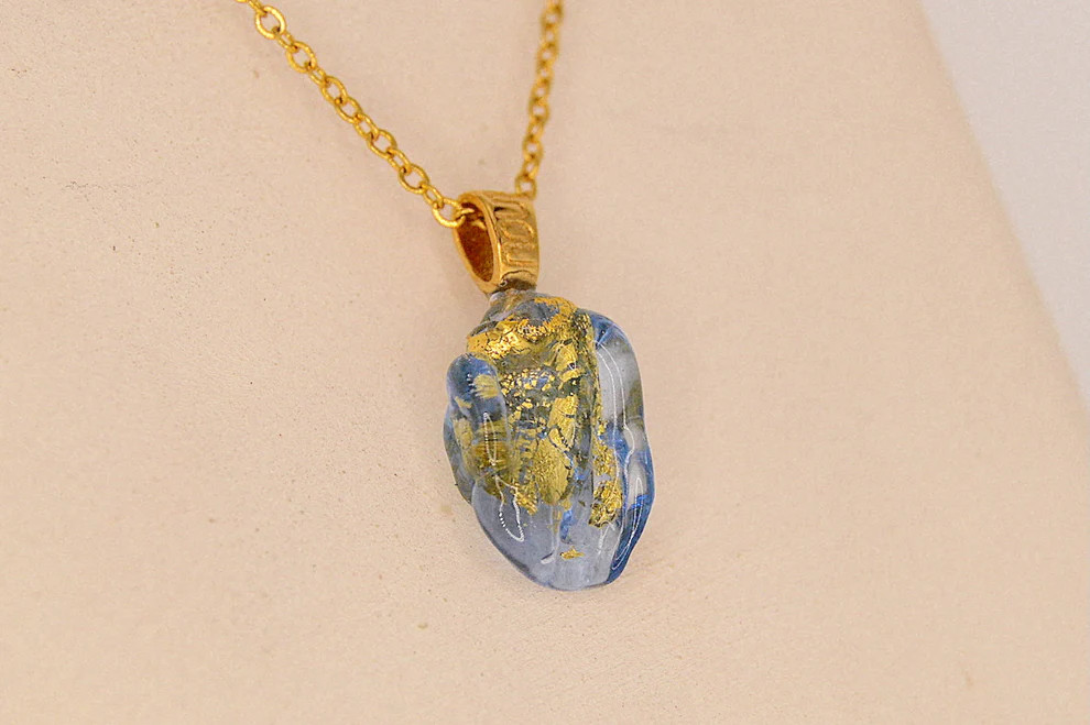 Collar Aurora Bluino