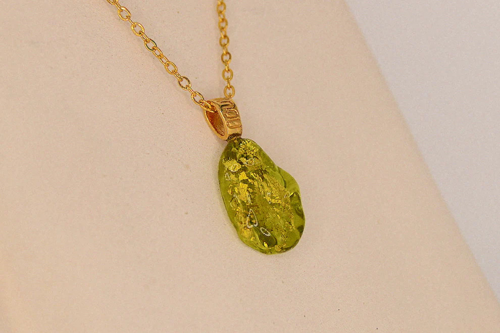Collar Aurora Peridot