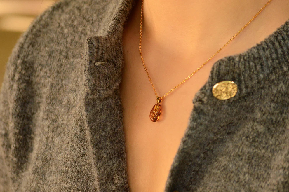 Collar Aurora Topazio Fosco