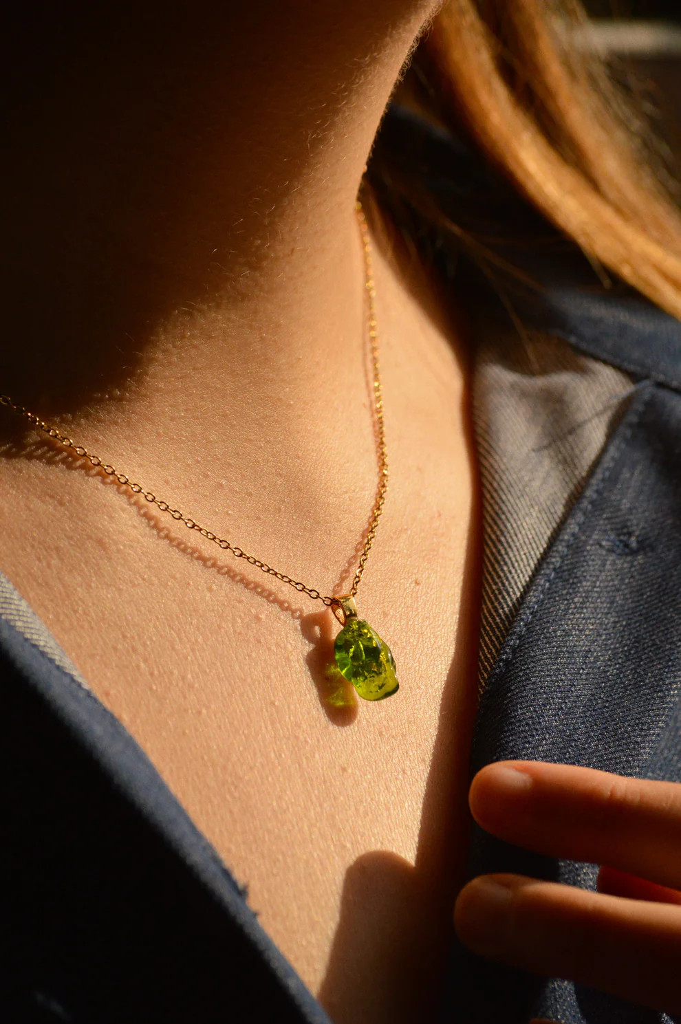 Collar Aurora Peridot Fosco