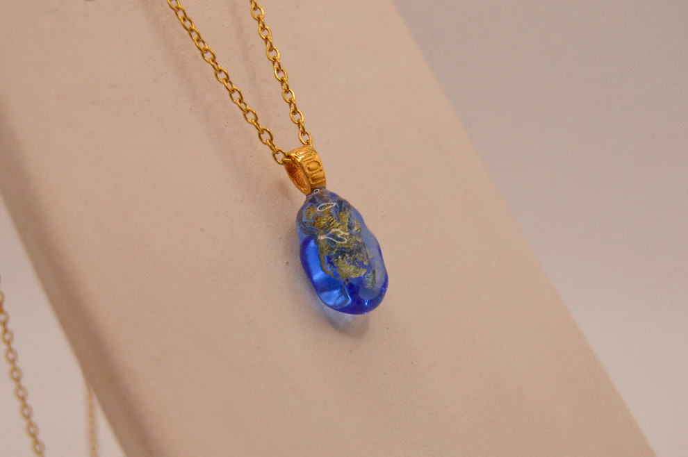 Collar Aurora Bluino Fosco