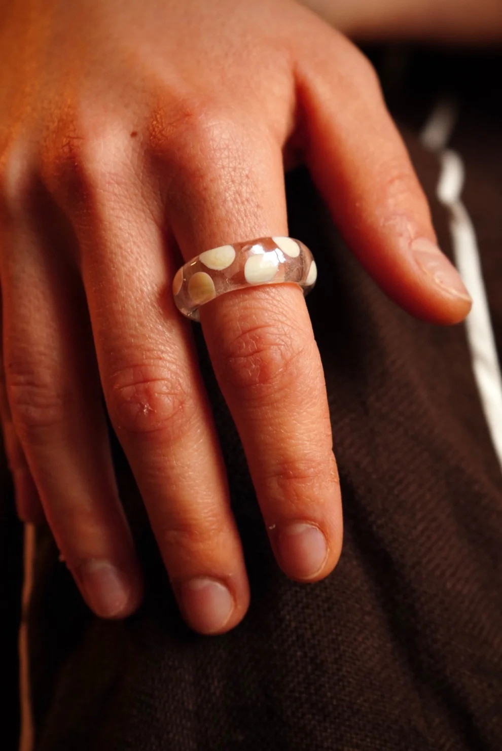 Anillo Topolino Bianco