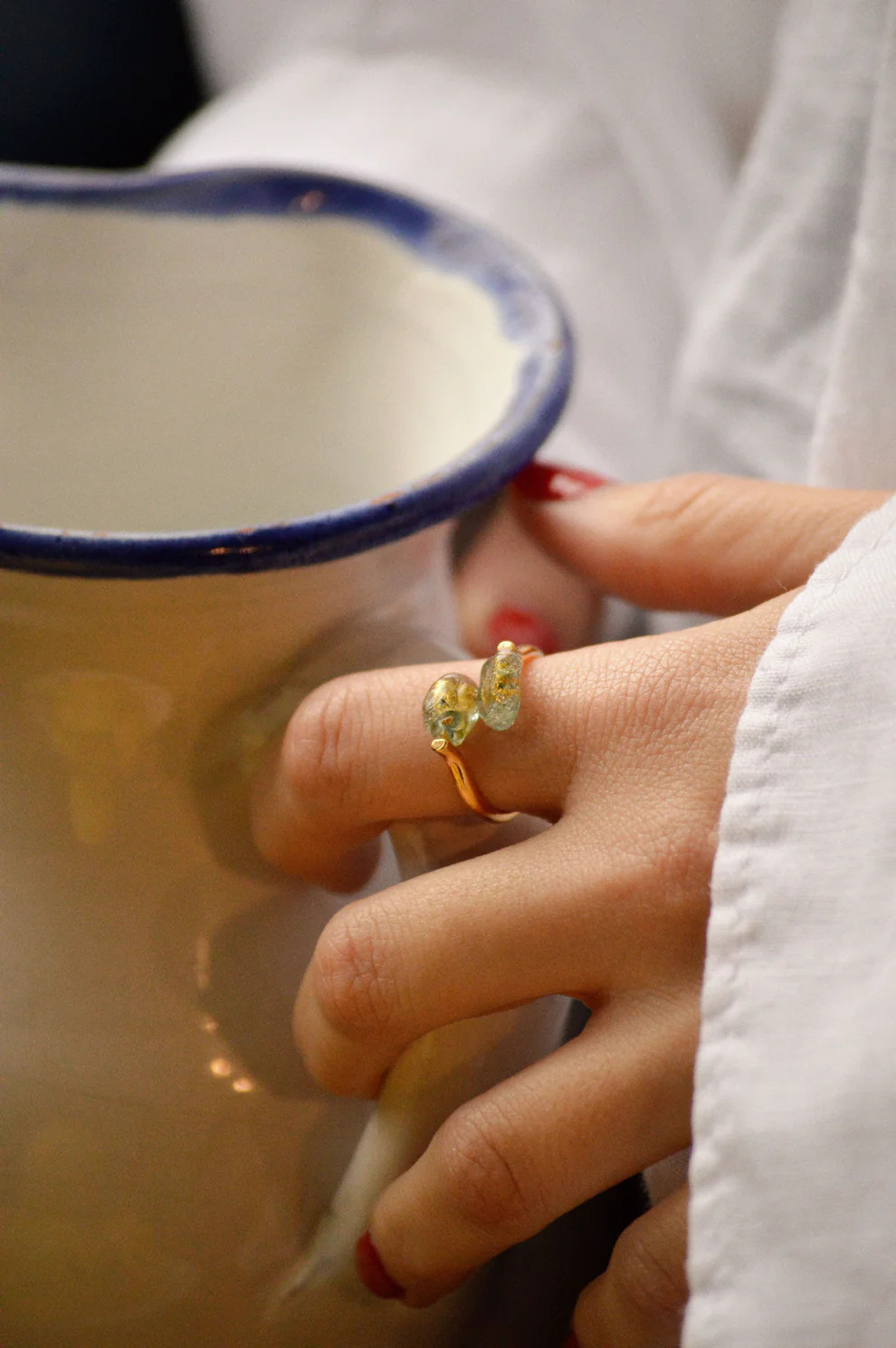 Anillo Aurora Acciaio