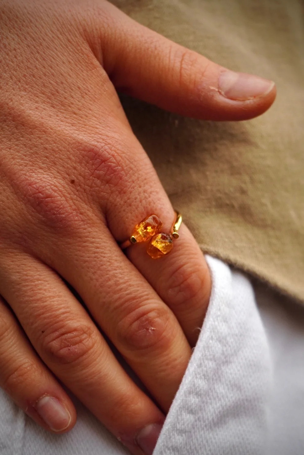 Anillo Aurora Topazio