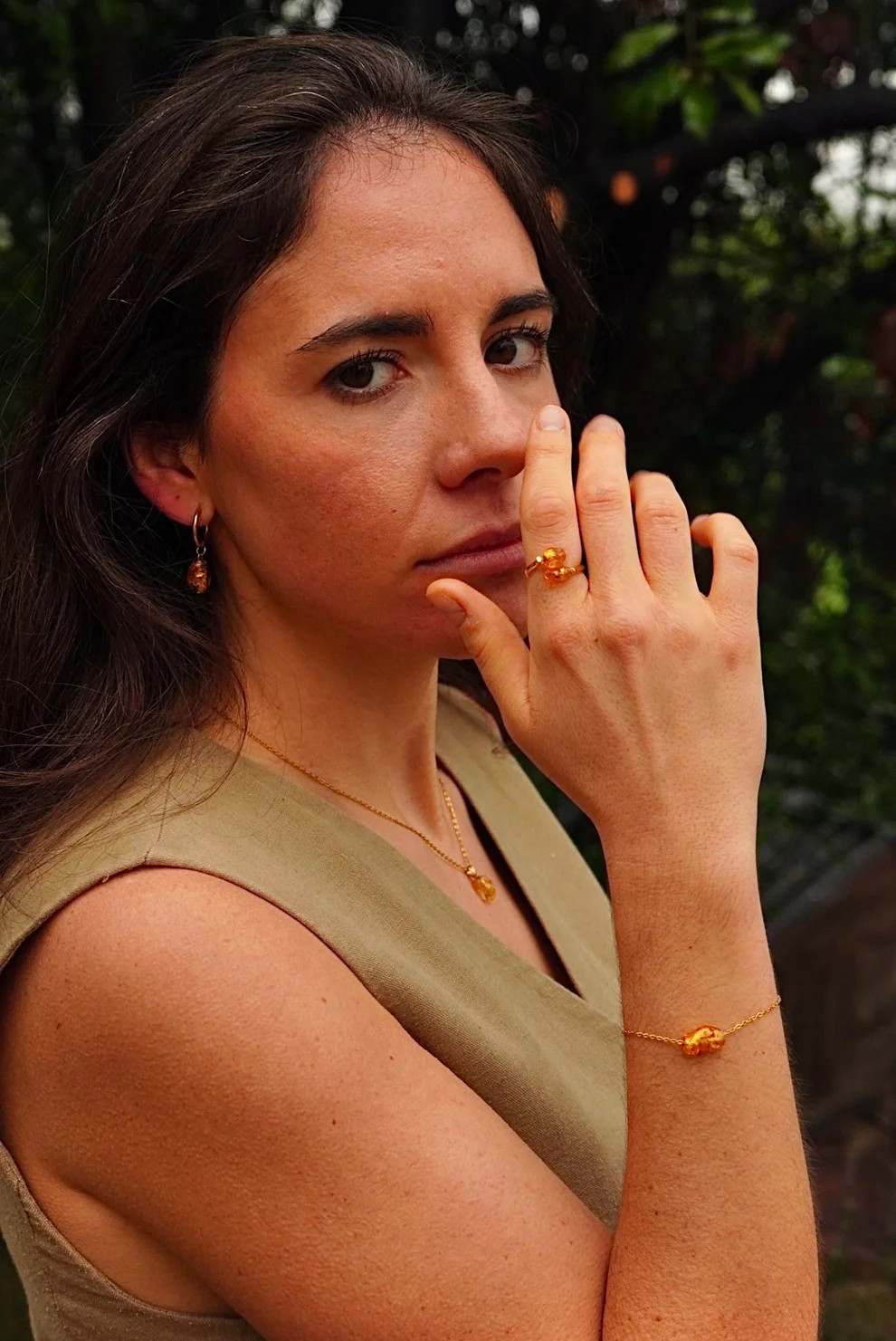 Anillo Aurora Topazio