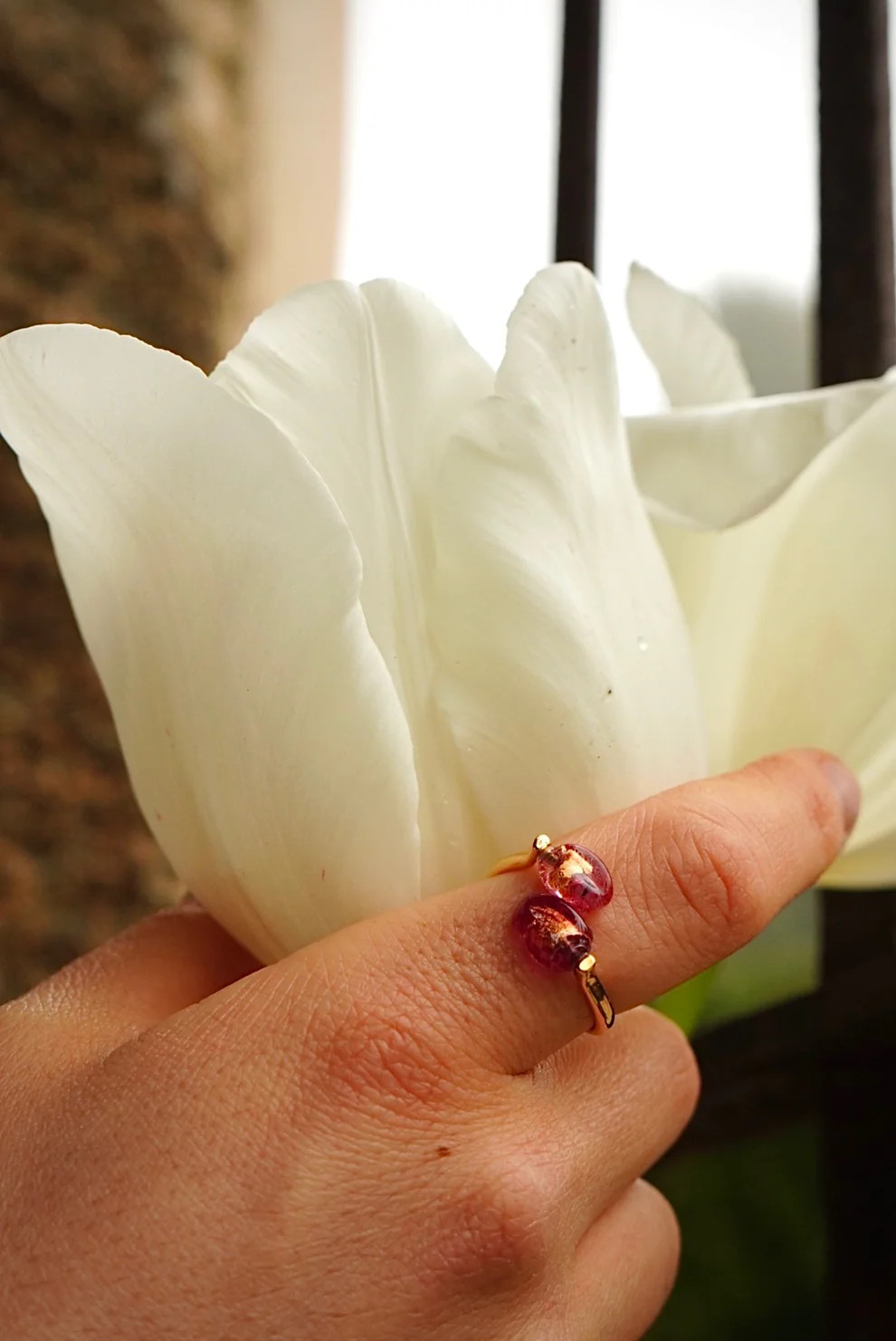 Anillo Aurora Rubino