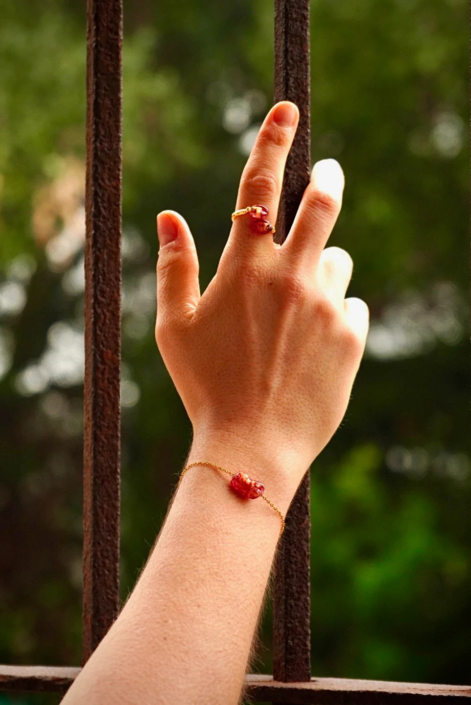 Anillo Aurora Rubino