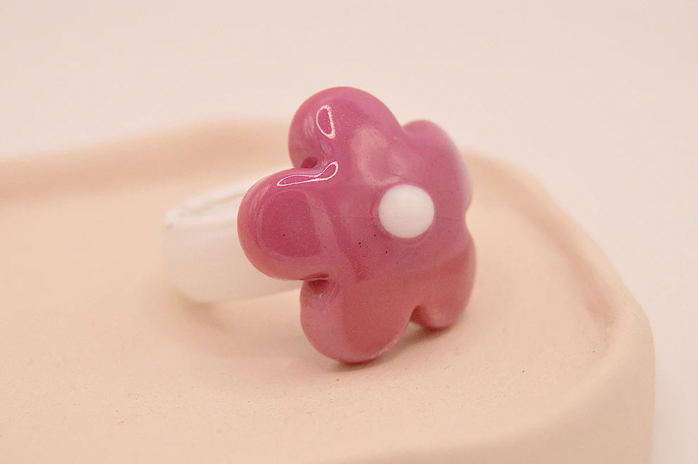 Anillo Fiore Porpora