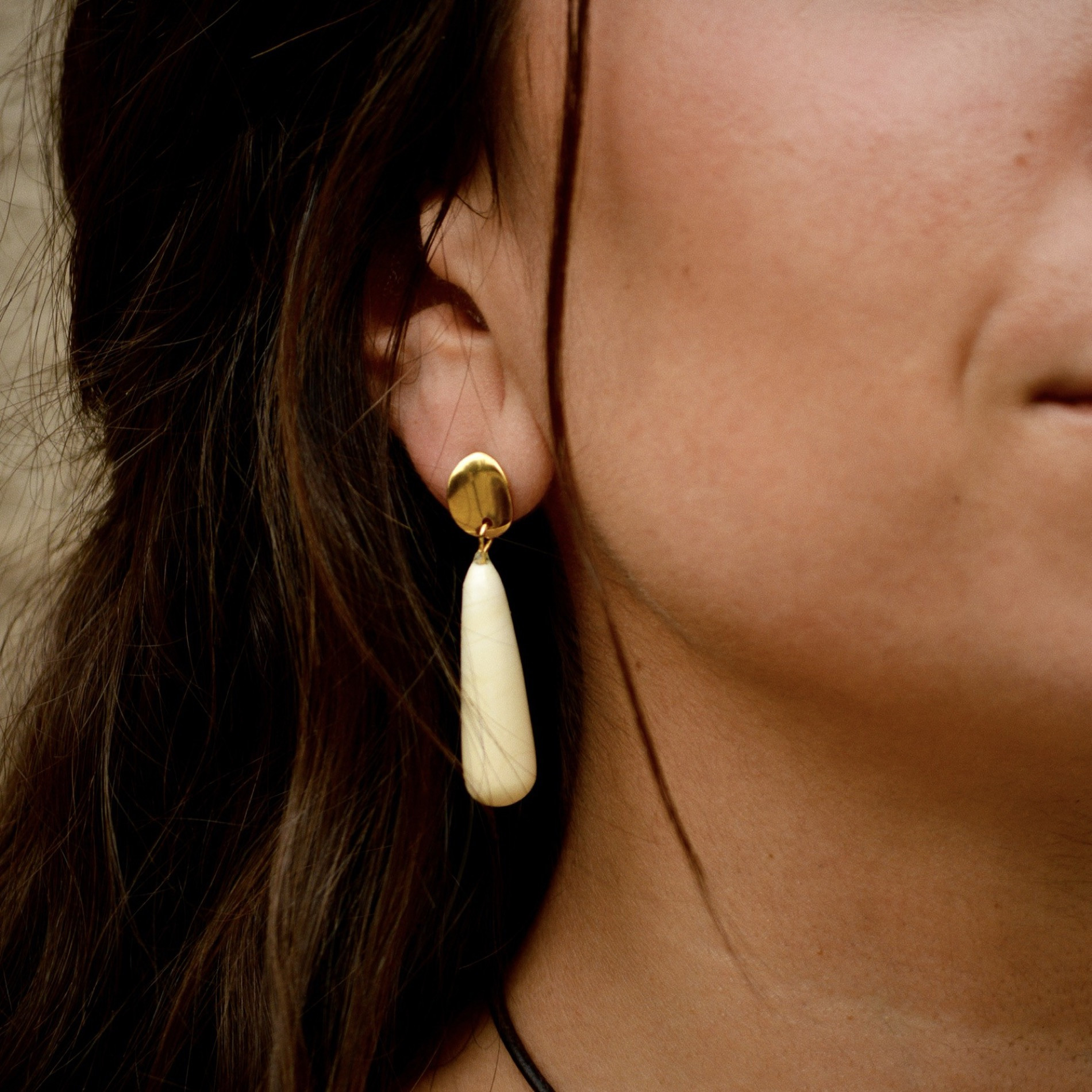 Pendientes Essenza Bianco