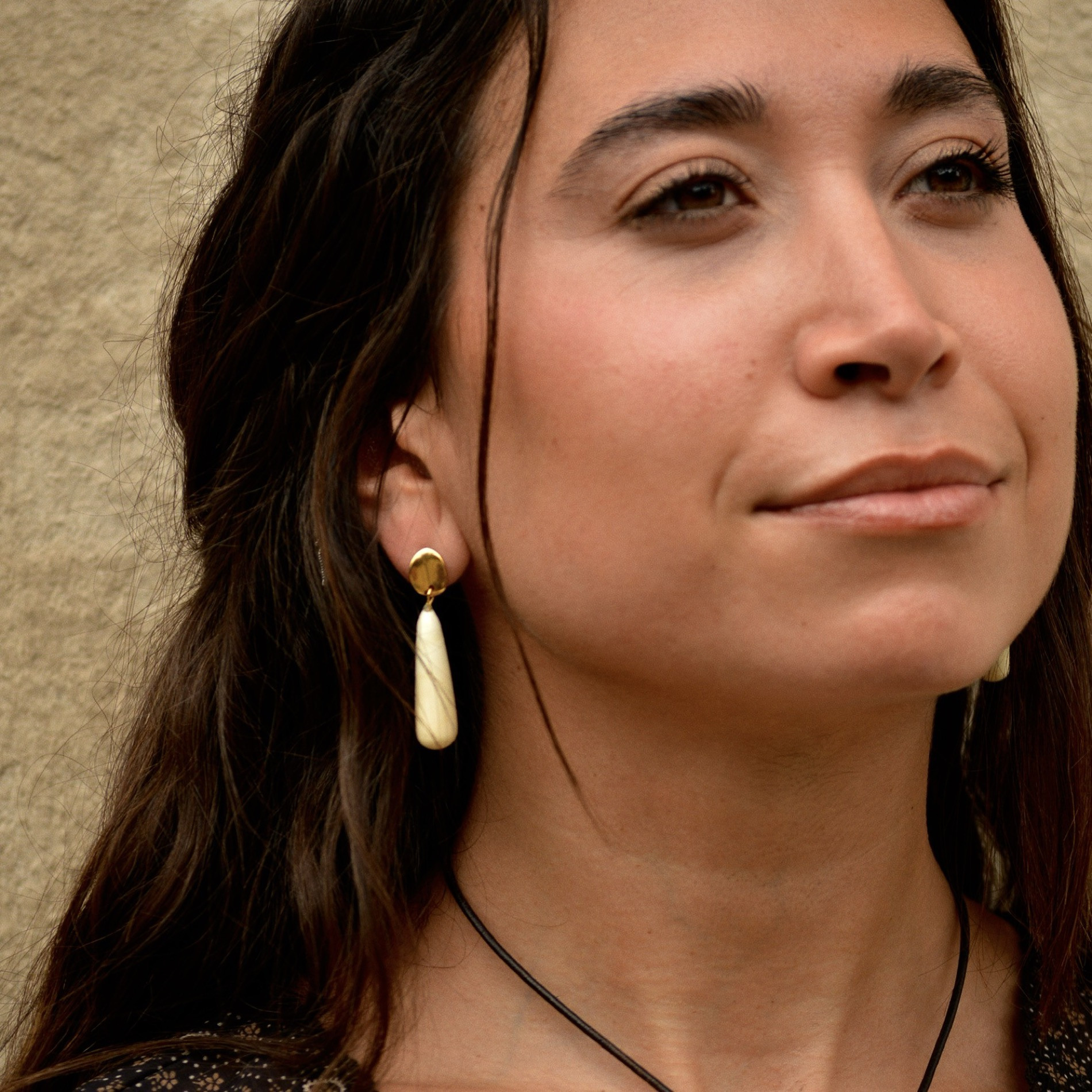 Pendientes Essenza Bianco