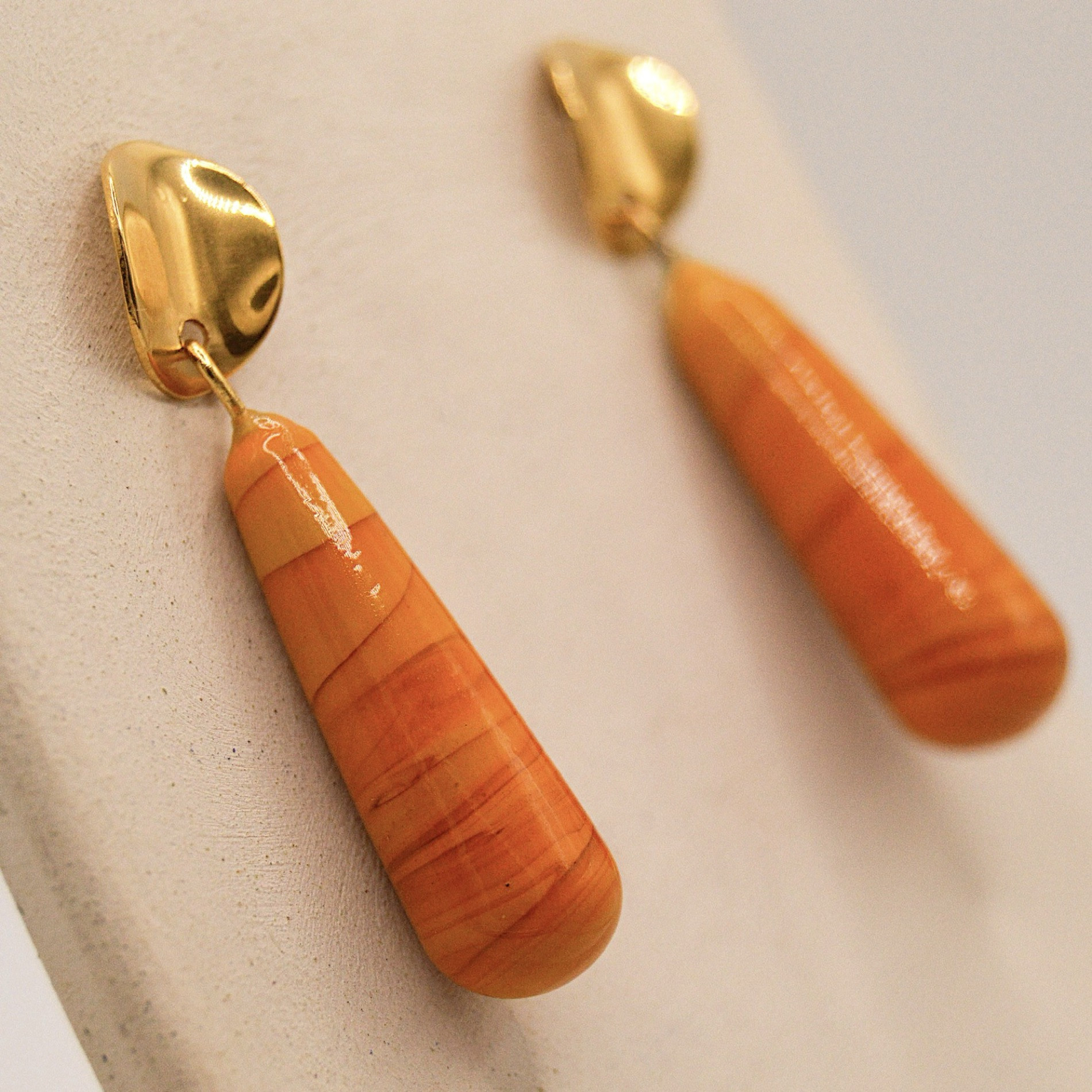 Pendientes Essenza Arancione