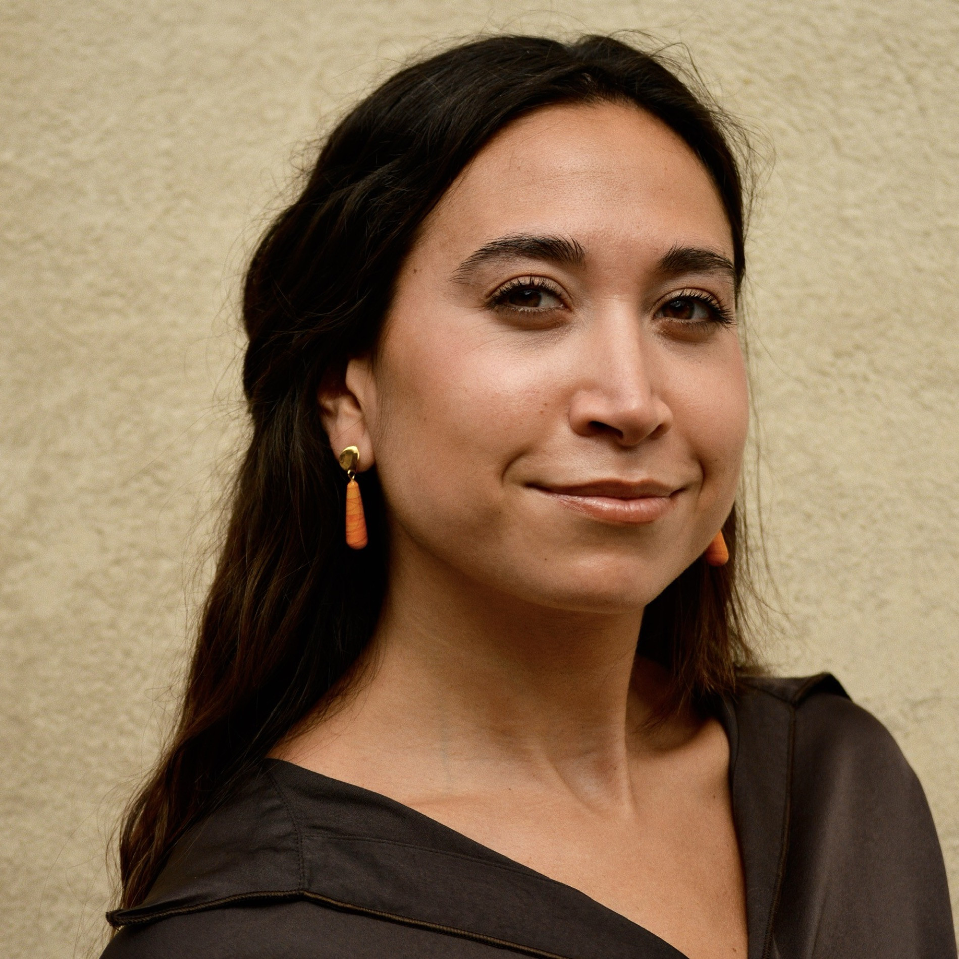 Pendientes Essenza Arancione