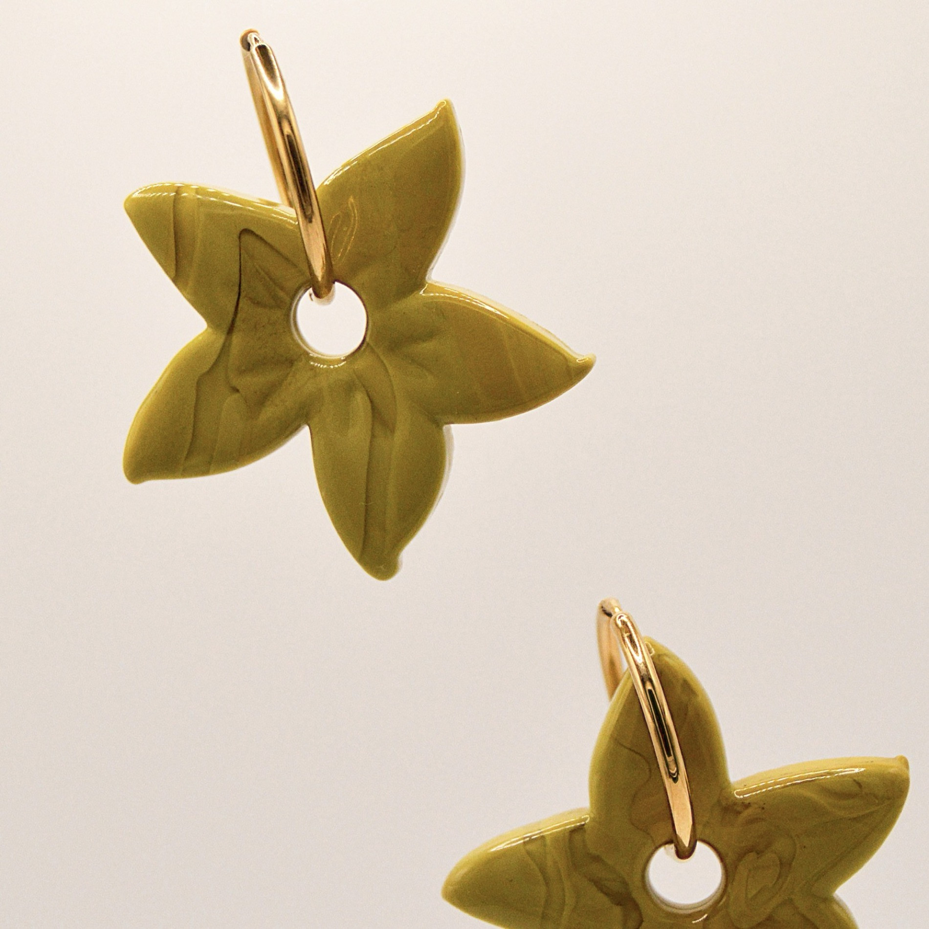 Pendientes Lilium Oliva