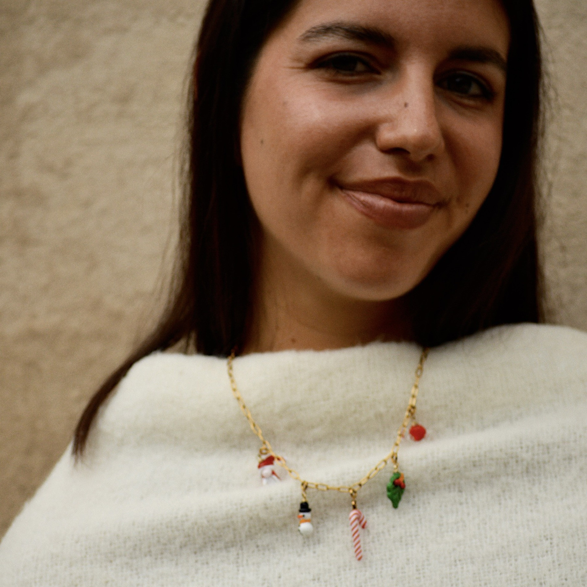 Charm Muñeco de Nieve